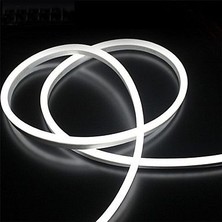 Cata Neon LED Şerit 12 V Beyaz Renk 5 Metre Uzunlukta Enerji Tasarruflu Aydınlatma