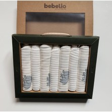Bebelio %100 Coton 7li Bebek Ağız Silme Mendili