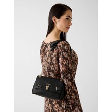 Guess Yesba Dönüştürülebilir Çapraz Askılı Kadın Siyah Omuz Çantası HWBG7833210-BLA