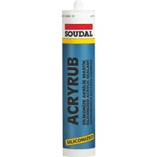 Timion Soudal Acryrub Silikonize Mastik 310 ml Bej