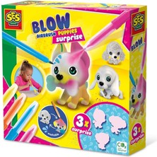 Ses Creative Boya Üfleme Kalemi - 3 x Kuçu Kuçu Sürprizi