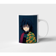 Giyu Tomioka Demon Slayer Anime Tasarım Kupa - Hediyelik Kupa - Baskılı Kupa