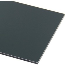 Ferizli Reklam Antrasit Gri Aluminyum Kompozit Panel - Reklam ve Dekoratif Kullanım