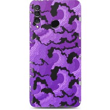 Manitoba Huawei P30 Lite Uyumlu Baskılı Yumuşak Silikon Şeffaf Telefon Kılıfı