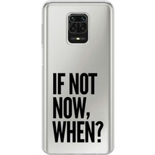 Manitoba Xiaomi Redmi Note 9 Pro Uyumlu Baskılı Yumuşak Silikon Şeffaf Telefon Kılıfı