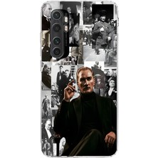 Manitoba Xiaomi Mi Note 10 Lite Uyumlu Baskılı Yumuşak Silikon Şeffaf Telefon Kılıfı