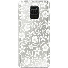 Manitoba Xiaomi Redmi Note 9 Pro Uyumlu Baskılı Yumuşak Silikon Şeffaf Telefon Kılıfı