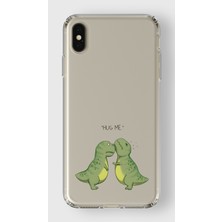 Manitoba Iphone X/xs Uyumlu Baskılı Yumuşak Silikon Şeffaf Telefon Kılıfı