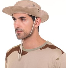 Işik Ticaret Single Sword Katlanabilir Kadın&erkek Yazlık Safari Fötr Şapka