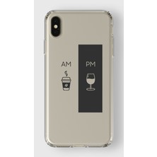 Manitoba Iphone Xs Max Uyumlu Baskılı Yumuşak Silikon Şeffaf Telefon Kılıfı