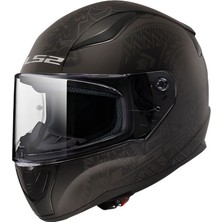 Ls2 Rapıd 2 Takaroa Mat Siyah Full Face Motosiklet Kaskı