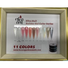Ellea Nail Glıtter Buılder Gel 30 Mg S04-05 Beyaz Yansımalı