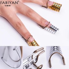 Ellea Nail 5'li Telli Protez Tırnak Şablon Seti