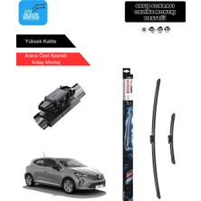 Renault Clio 5 Uyumlu 2020-2025 Bosch Aerotwin Araca Özel Ön Silecek Takımı