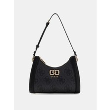 Guess Karnilla Logolu Omuz Kadın Antrasit Omuz Çantası HWOS9901180-CLO