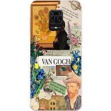 Manitoba Xiaomi Redmi Note 9 Pro Uyumlu Baskılı Yumuşak Silikon Şeffaf Telefon Kılıfı