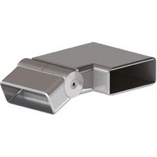 Altınes 25X60 Tek Taraf Hareketli Dirsek - Bronz