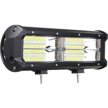 Profisher Spot Işık Off Road Car Truck 216W 10-30V 21600 Lümen LED Light Bar Flood Spot