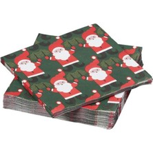 IKEA Vınterfınt Desenli Peçete, 33X33 cm