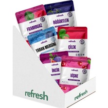 Refresh Chips Freeze Dried Antioksidanı Zengin Kırmızı Meyveler