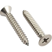 TYA A4 Aısı 316 Kalite  Paslanmaz Yhb Saç Vidası Çeşitleri (50'li Paket)