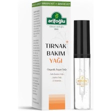 Arifoğlu Tırnak Bakım Yağı 5 ml Cilt İçin Etkili Organik Argan Yağı ve Jojoba Yağı