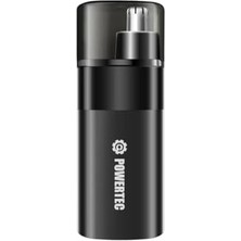 Powertec TR-504 Profesyonel Şarjlı Burun & Kulak Kılı Tıraş Makinesi (9600 Rpm)