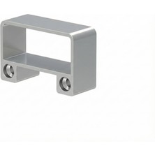 Altınes 25X60 Cam Kanalsız Duvar Flanşı - Bronz