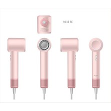 Pluzz Mini X116 Se Yüksek Hızlı Akıllı Iyonlu Saç Kurutma Makinesi Ultra Sessiz-Pembe
