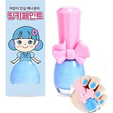 Pinky Cosmetic I'm Pinky Kids Nail Paint Sky Cloud Çocuklar Için Soyulabilir Oje
