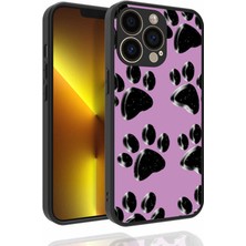 Ankayan Teknoloji iPhone 13 Pro Uyumlu Desenli Kamera Korumalı Parlak Anky Nora Kapak-No3