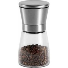 Tuz & Biber Değirmeni Çelik Kapak - Cam Hazne 13 cm (CSM-130)