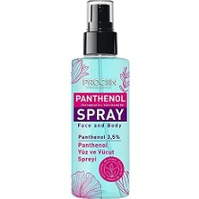Procsın Panthenol 100 ml Nemlendirici ve Tazeleyici Yüz Vücut Spreyi Etkili Formül