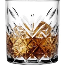 12 Adet Lüx Viski Bardağı  Kristal Dekorlu Bardak Takımı