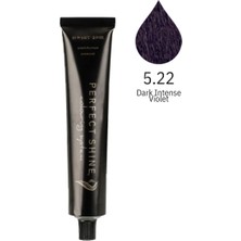 Perfect Shine Permanent Profesyonel Saç Boyası 100ml - Koyu Yoğun Viyole/Bordo Mor (VIOLET-5.22)