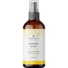 Monoville Papatya Suyu Cilt ve Saç Toniği %100 Pure 100 ml Hassas Ciltler İçin Rahatlatıcı Etki