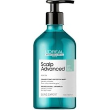 L'oréal Professionnel Paris Scalp Advanced Yağlanma Karşıtı Arındırıcı Profesyonel Şampuan 500 ml Jel Form