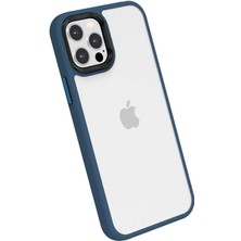 Ankayan Teknoloji iPhone 13 Pro Max Uyumlu ​​anky Cann Kapak-Mavi