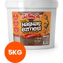 Gelincik Kahvaltılık Sürülebilir Katkısız 5 kg Şekerli Haşhaş Ezmesi
