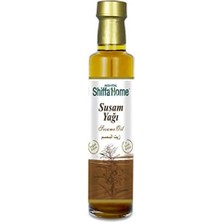 Shiffa Home Susam Yağı 250 ml | Soğuk SIKIM%100 Doğal Saf Bitkisel Yağ | Omega, Vitamin ve Mineral Açısından Zengin | Cilt ve Saç Bakım Yağı | Masaj, Mutfak ve Aromaterapi Kullanımı