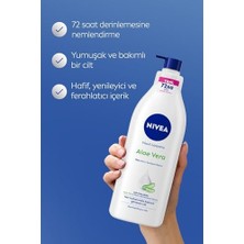 Nivea Creme Soft Kremsi Dokunuş Duş Jeli 750ML ve Aloe Vera Derinlemesine Nemlendirici Vücut Losyonu 400ML