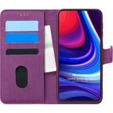 X500 Için Kılıf Fabric Book Mor [X500 ile Uyumlu Kılıf - Mor]