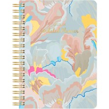 Süresiz Planlayıcı Spiralli Ajanda Defter 17X24 cm