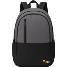 Dört Gözlü Sırt Çantası Gri