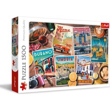 26199 1500 Parça Kolaj Şehirler Modern Bulmaca Yaratıcı Eğlence Ispanya Fransa Yetişkinler ve 12 Yaş Üzeri Çocuklar Için Seyahati