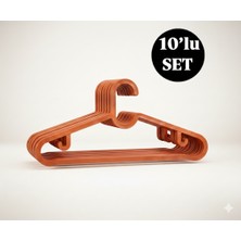 Gardino Dolap Içi Elbise, Pantolon, Gömlek, Ceket, Etek Askısı Seti, 10 Adet, Plastik