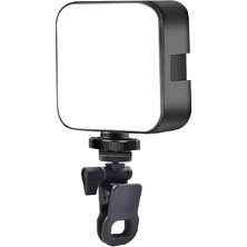 Şarj Edilebilir Selfie Işığı, Telefon Dizüstü Bilgisayar Tablet Için Klipsli Dolgu Işığı Video Konferans Için Taşınabilir Işık Canlı Akış Yakınlaştırma