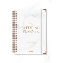 Düğün Planlayıcısı Köşeli Ajanda Wedding