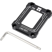 Thermalright LGA1851 Bcf Siyah Cpu Tutucu, Cpu Bükme Önleyici Sabit Braket, Kurulumu Kolay, Tam Fit Sabit Dikişsiz Kurulum, Tüm Alüminyum Alaşımlı Anot Kumlama Süreci, Intel 15. Cpu Tutucu
