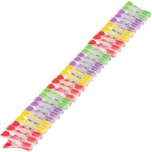 Lale Desenli Silikon Mandal, Şeffaf, 30 Adet